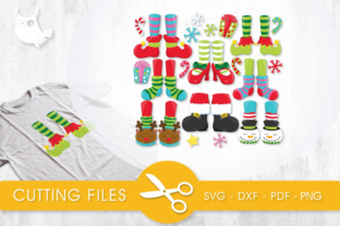 Christmas Feet: A Festive Addition to Your Graphics and Crafts