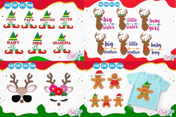 Christmas Mini Bundle 21 Items: A Graphics Treasure for Crafts