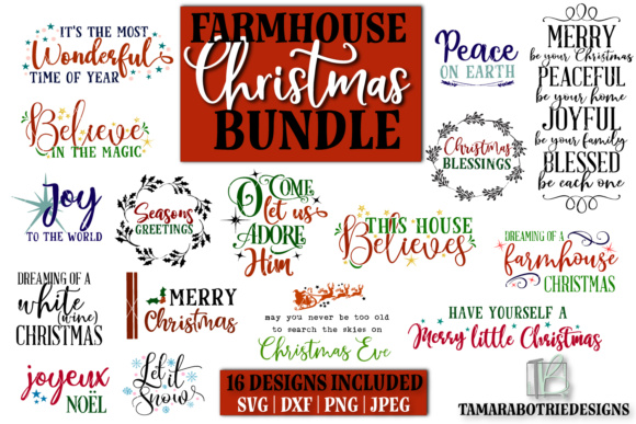 Christmas Sign Bundle: Perfect Graphics for Crafts