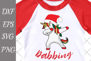 Christmas Unicorn: A Festive Graphics Asset for Crafts