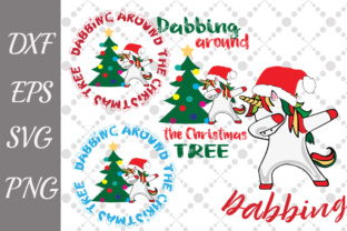 Christmas Unicorn Bundle: A Magical Graphics Addition for Crafts