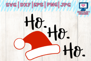 Enhancing Your Christmas Crafts with Santa Hat, Ho Ho Ho Graphics