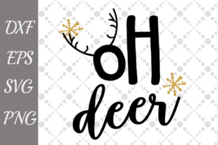 Oh Deer, Christmas Files: Perfect for Festive Crafts and Graphics