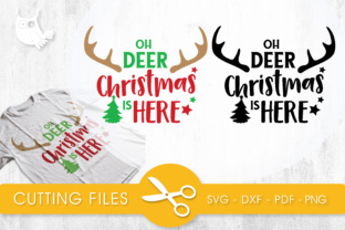 Oh Deer, Christmas is Here: A Festive Graphics Asset for Crafts
