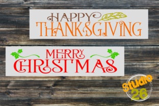 Thanksgiving Christmas Bundle: A Perfect Graphics for Crafts